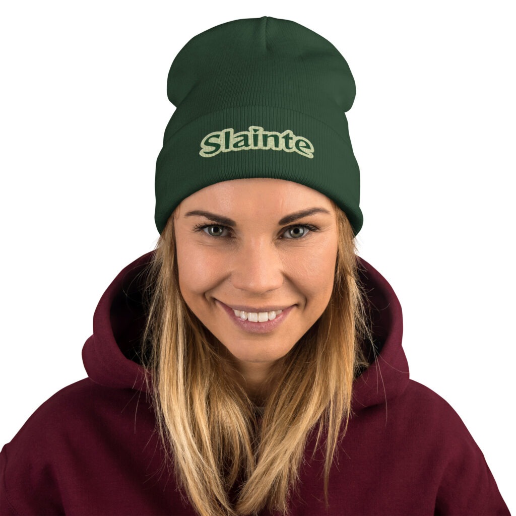 Embroidered Beanie Slainte