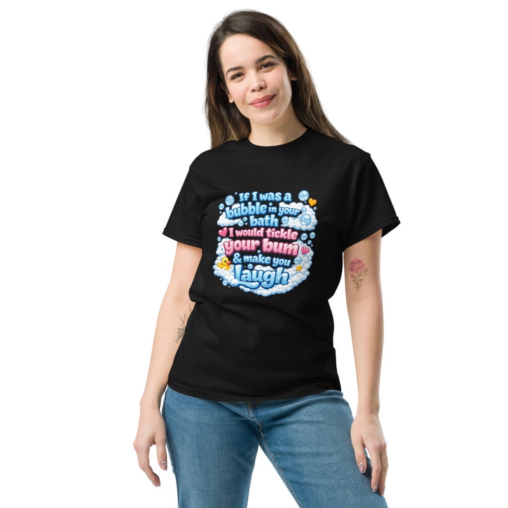 Unisex bubble bath Tee