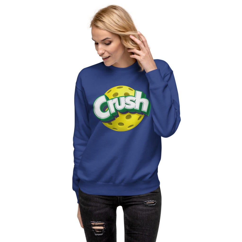 Unisex Pickleball Crush Crewneck Sweatshirt