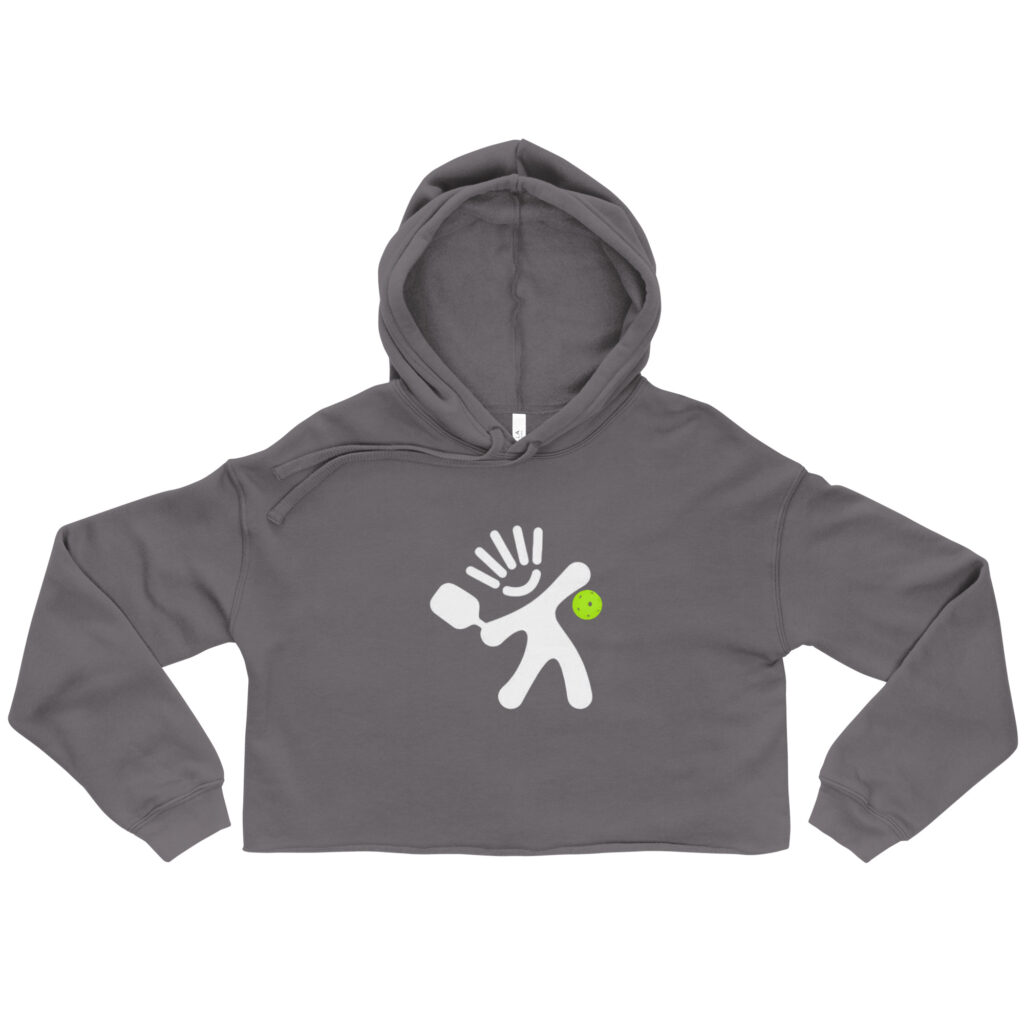 Stick Figure Crop Hoodie