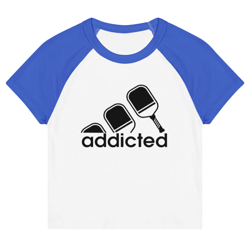 Women’s Baby Tee Addicted – Savage Supply