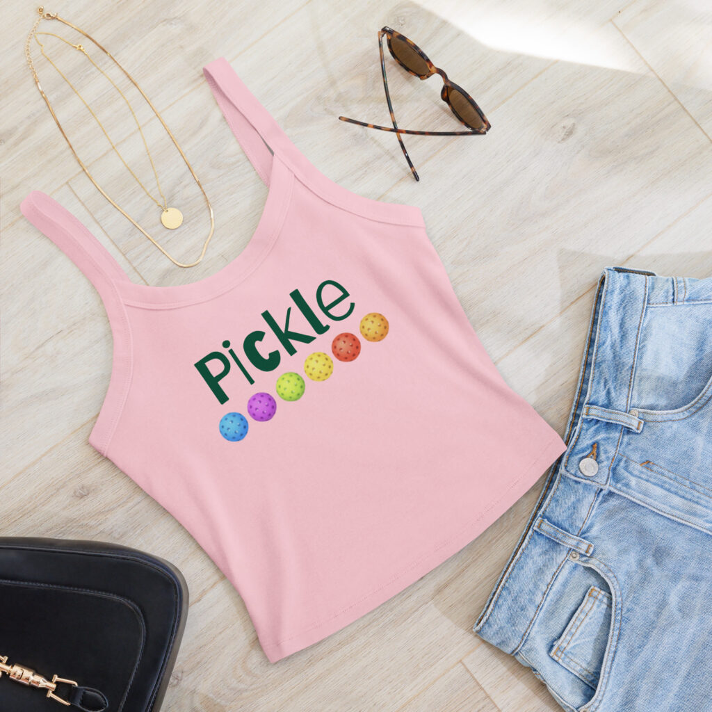 Women’s Ribbed Tank Pickleball